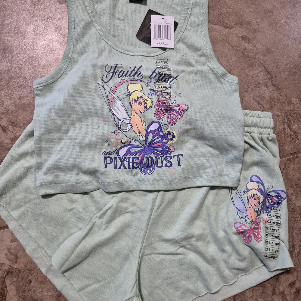 Disney Tea Green Apparel